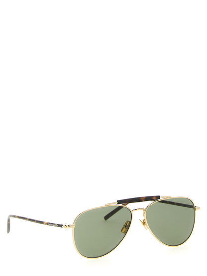 Saint Laurent Multicolor Acetate Sunglasses