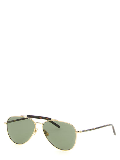 Saint Laurent Multicolor Acetate Sunglasses