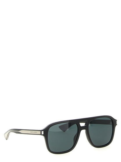 Saint Laurent Black Acetate Sunglasses