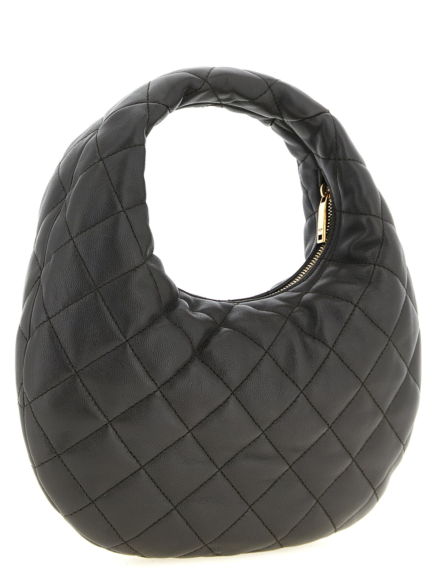 Saint Laurent Brown Lamb Leather Handbag