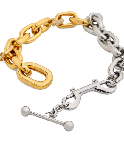 Paco Rabanne Multicolor Brass Necklace