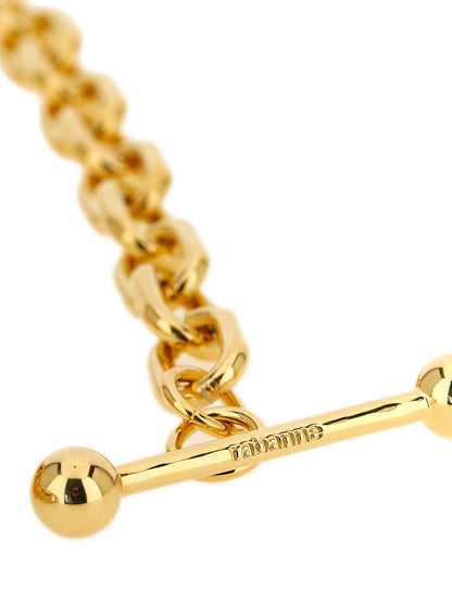Paco Rabanne Gold Brass Necklace