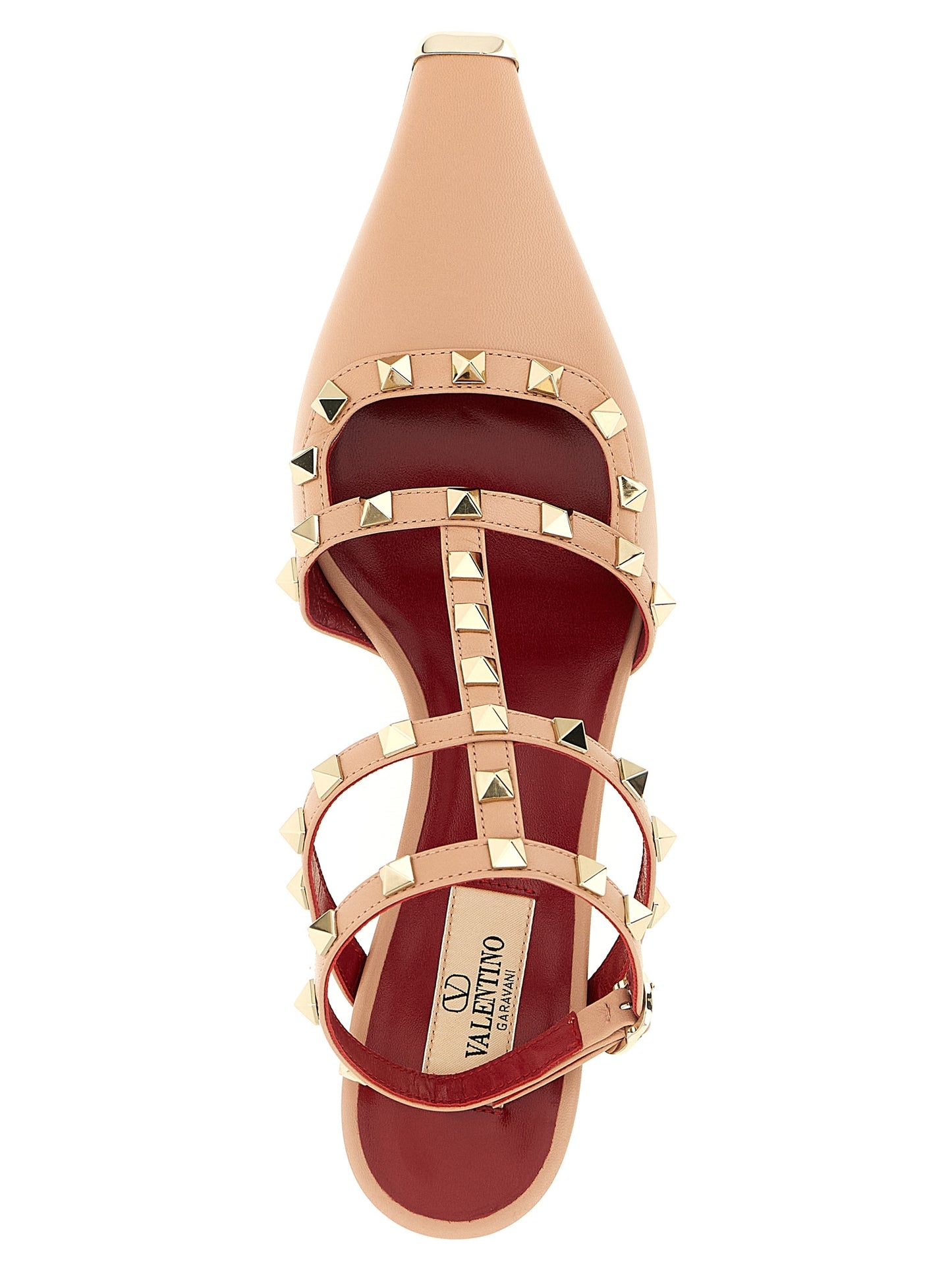Valentino Garavani Multicolor Calfskin Mid Heel Pumps