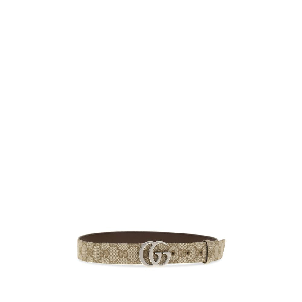 Gucci Beige Fabric Regular Belt