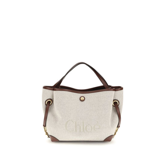 Chloé Beige Fabric Shoulder Bag