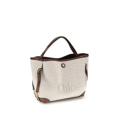Chloé Beige Fabric Shoulder Bag