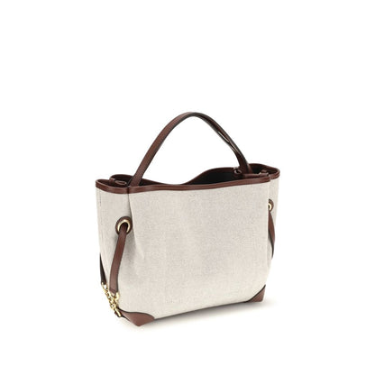 Chloé Beige Fabric Shoulder Bag