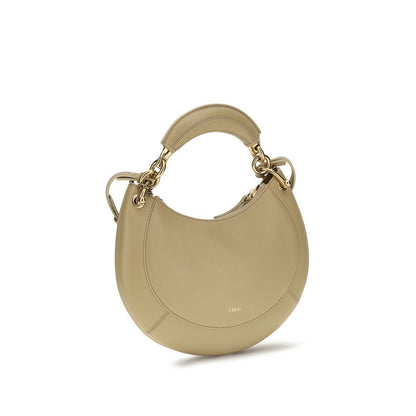 Chloé Beige Calf Leather Bos Taurus Shoulder Bag
