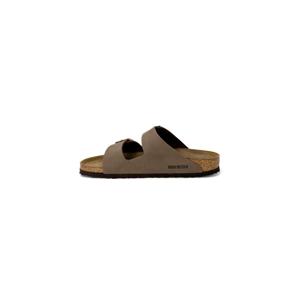 Birkenstock Brown Synthetic Flat Sandals
