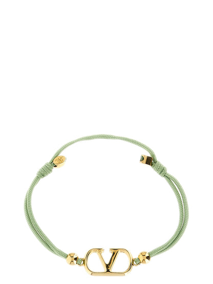 Valentino Garavani Bicolor Polyester Bracelet