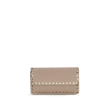 Valentino Garavani Multicolor Calf Leather Bos Taurus Wallet