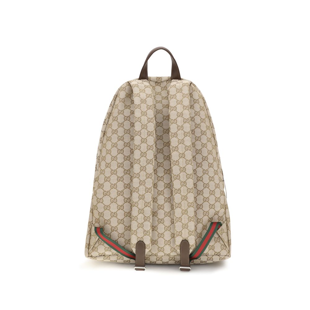 Gucci Beige Polyester Backpack