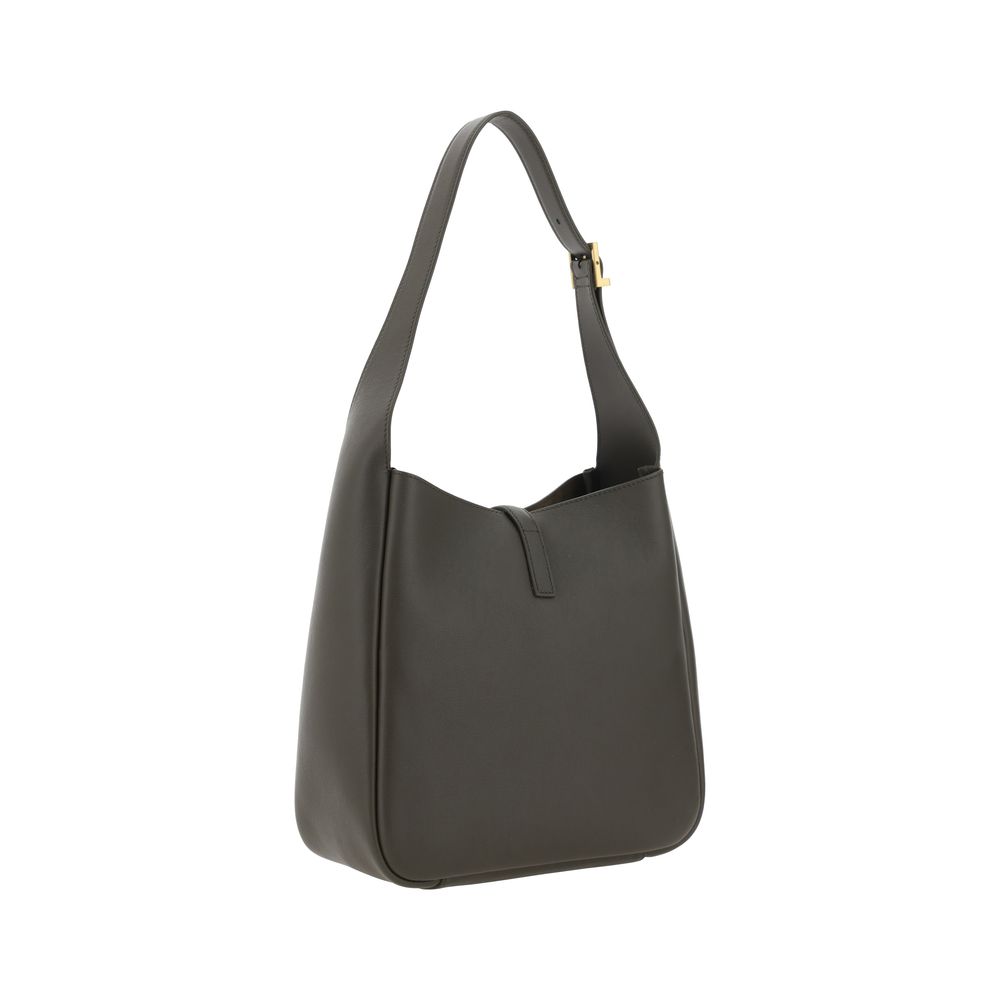 Saint Laurent Bicolor Calf Leather Bos Taurus Shoulder Bag