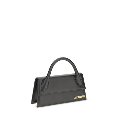 Jacquemus Black Calf Leather Bos Taurus Handbag
