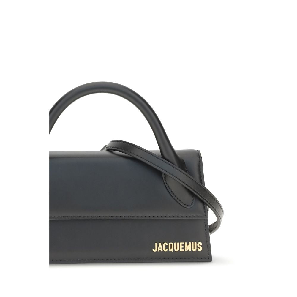 Jacquemus Black Calf Leather Bos Taurus Handbag