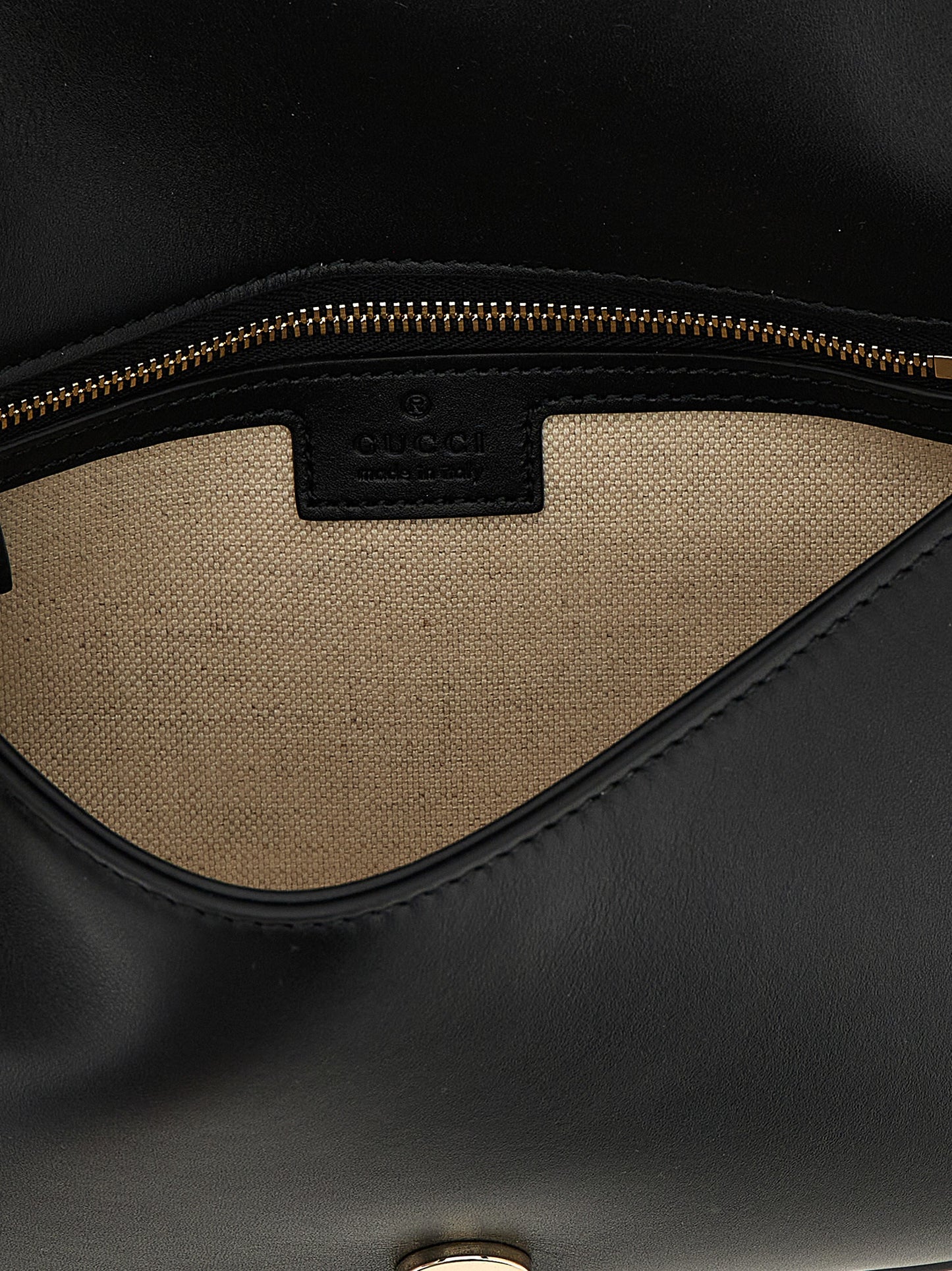 Gucci Black Calfskin Shoulder Bag