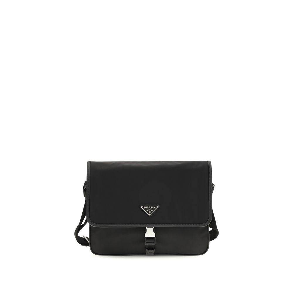 Prada Black Recycled Polyamide Shoulder Bag