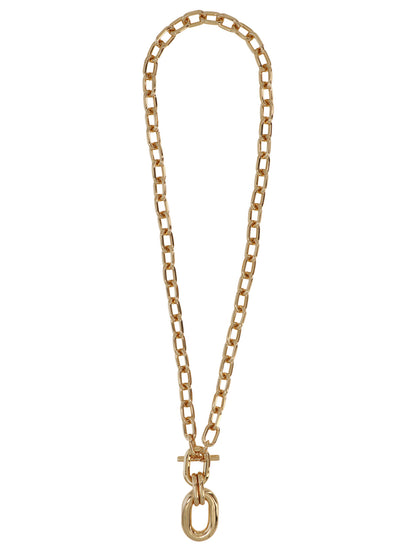 Paco Rabanne Gold Aluminum Necklace