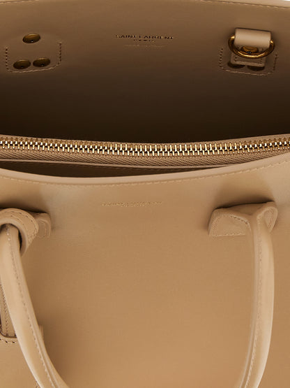 Saint Laurent Beige Calfskin Handbag