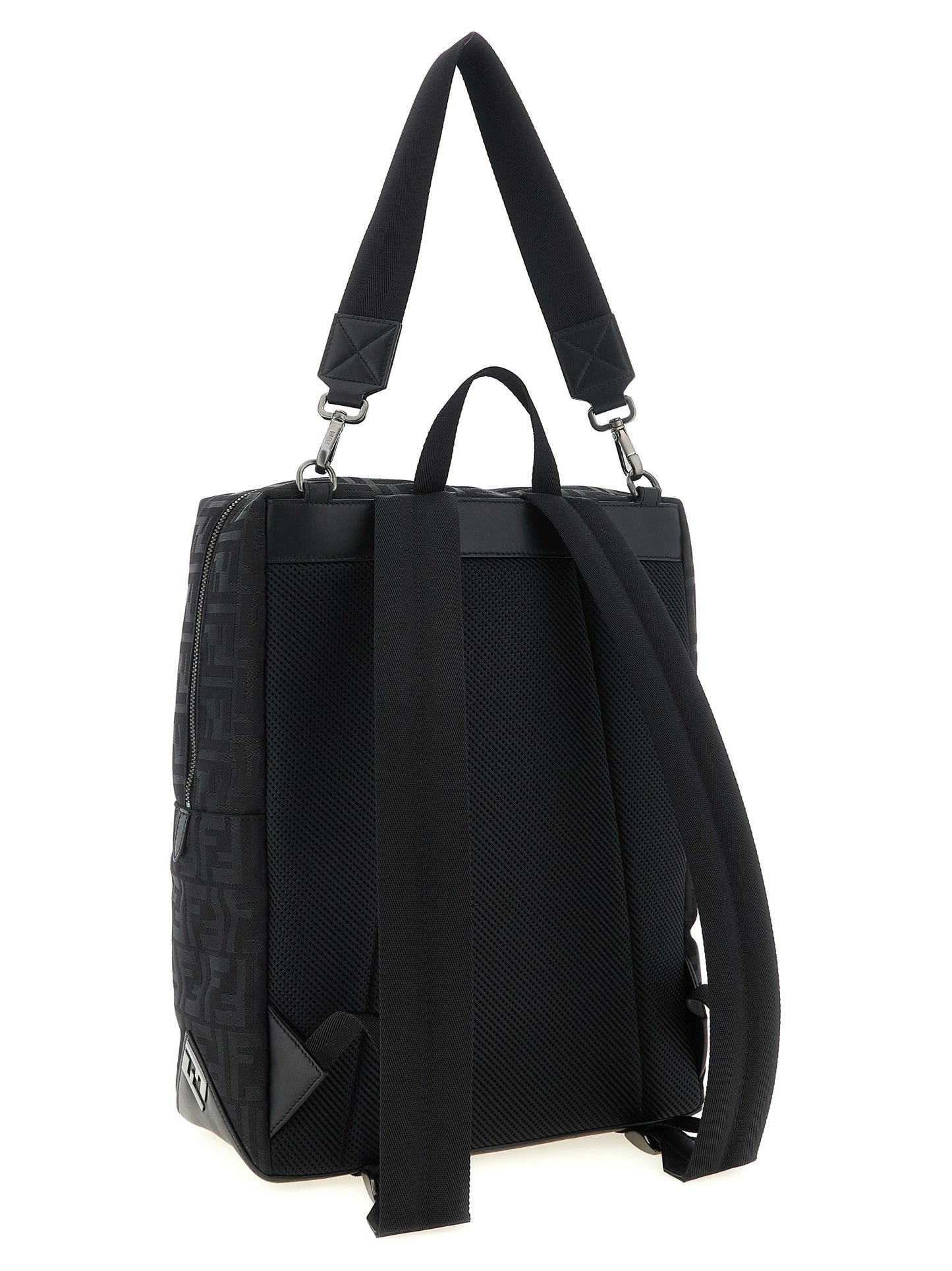 Fendi Black Polyamide Backpack