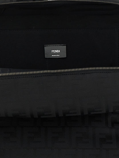 Fendi Black Polyamide Backpack