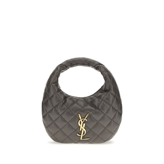 Saint Laurent Gray Lamb Ovis Aries Aries Handbag
