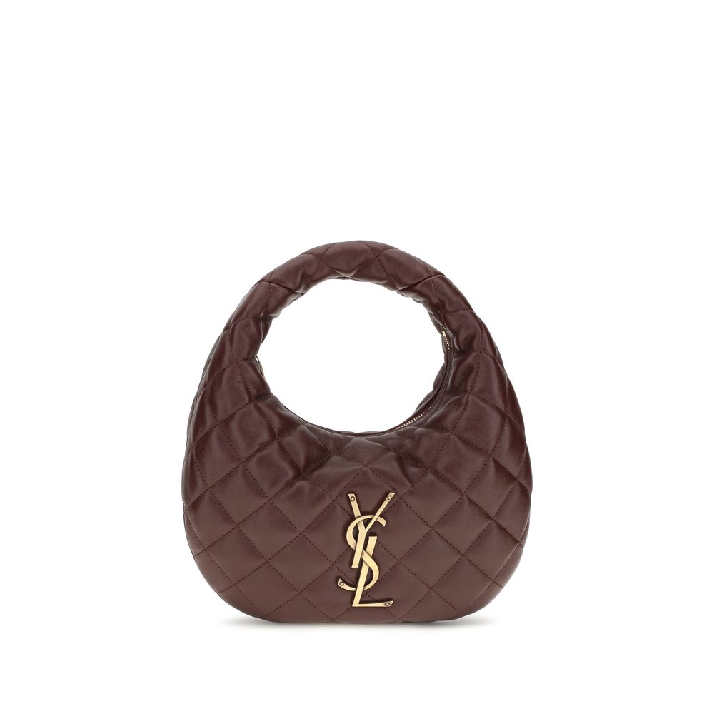 Saint Laurent Brown Lamb Ovis Aries Aries Handbag