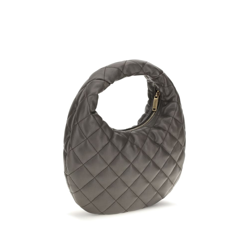 Saint Laurent Gray Lamb Ovis Aries Aries Handbag