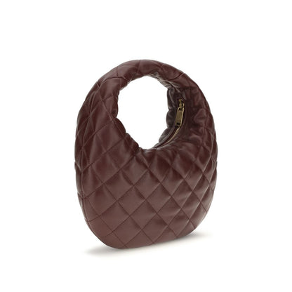 Saint Laurent Brown Lamb Ovis Aries Aries Handbag