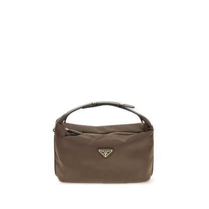 Prada Brown Recycled Polyamide Handbag
