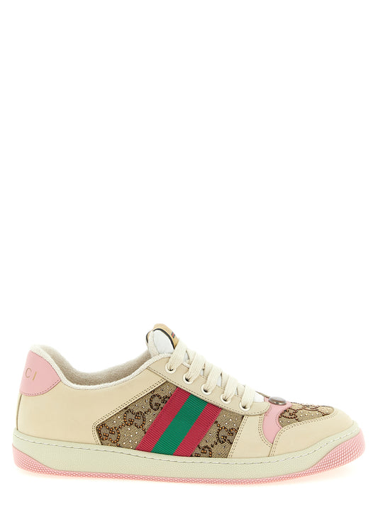 Gucci Multicolor Calfskin Low Top Sneakers