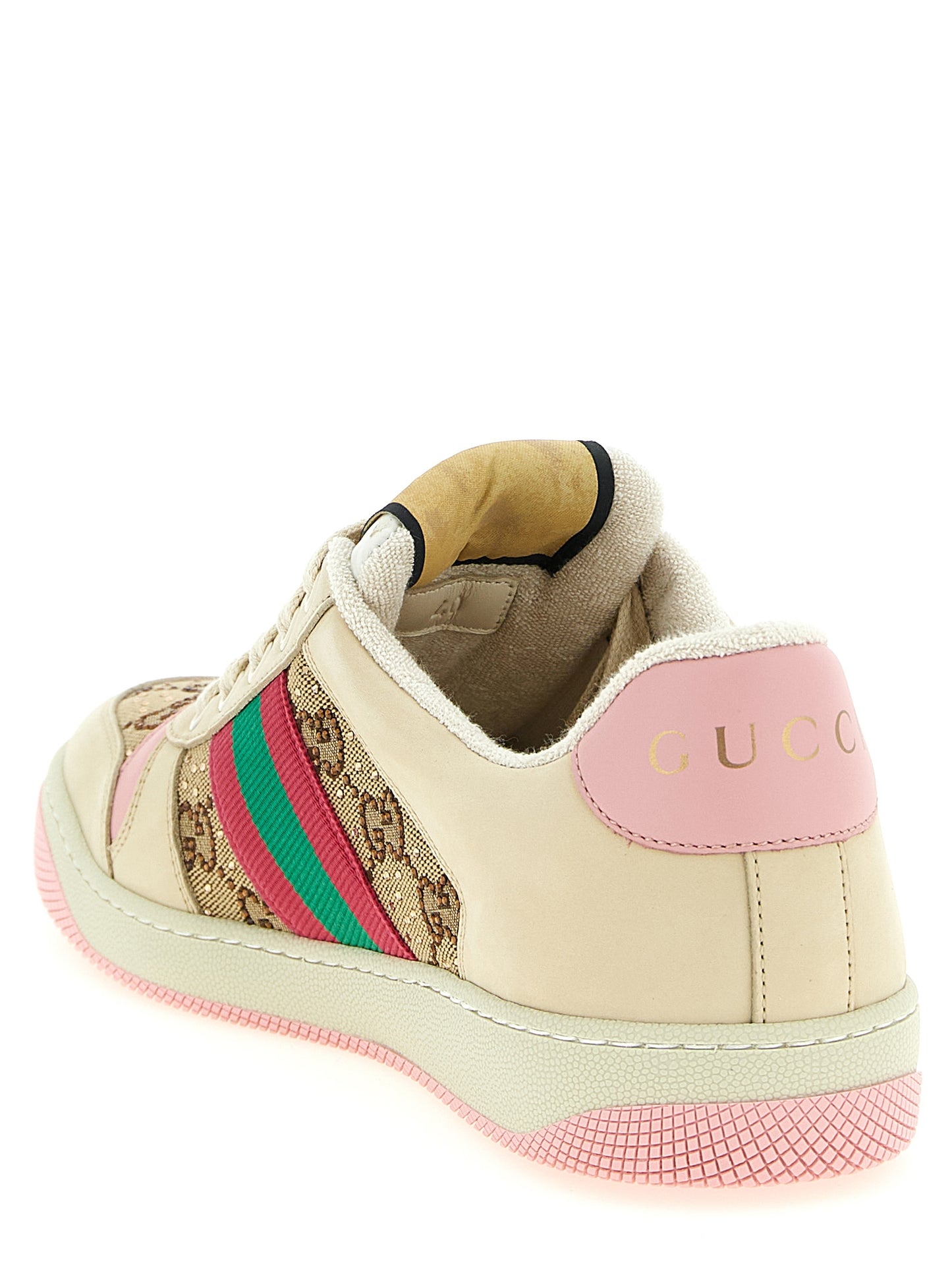 Gucci Multicolor Calfskin Low Top Sneakers