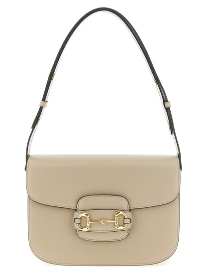 Gucci Beige Calfskin Shoulder Bag