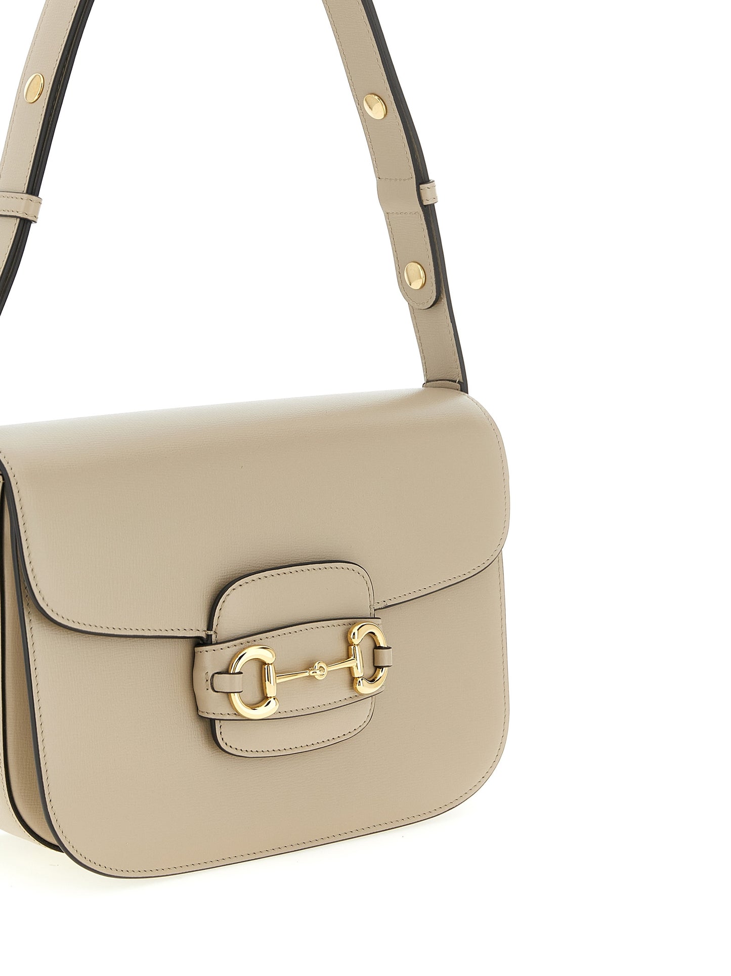 Gucci Beige Calfskin Shoulder Bag