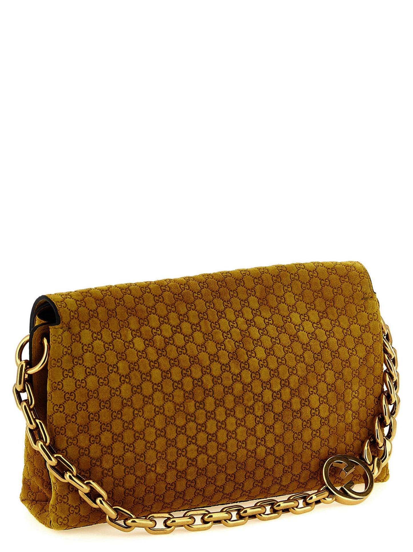 Gucci Bicolor Calfskin Shoulder Bag
