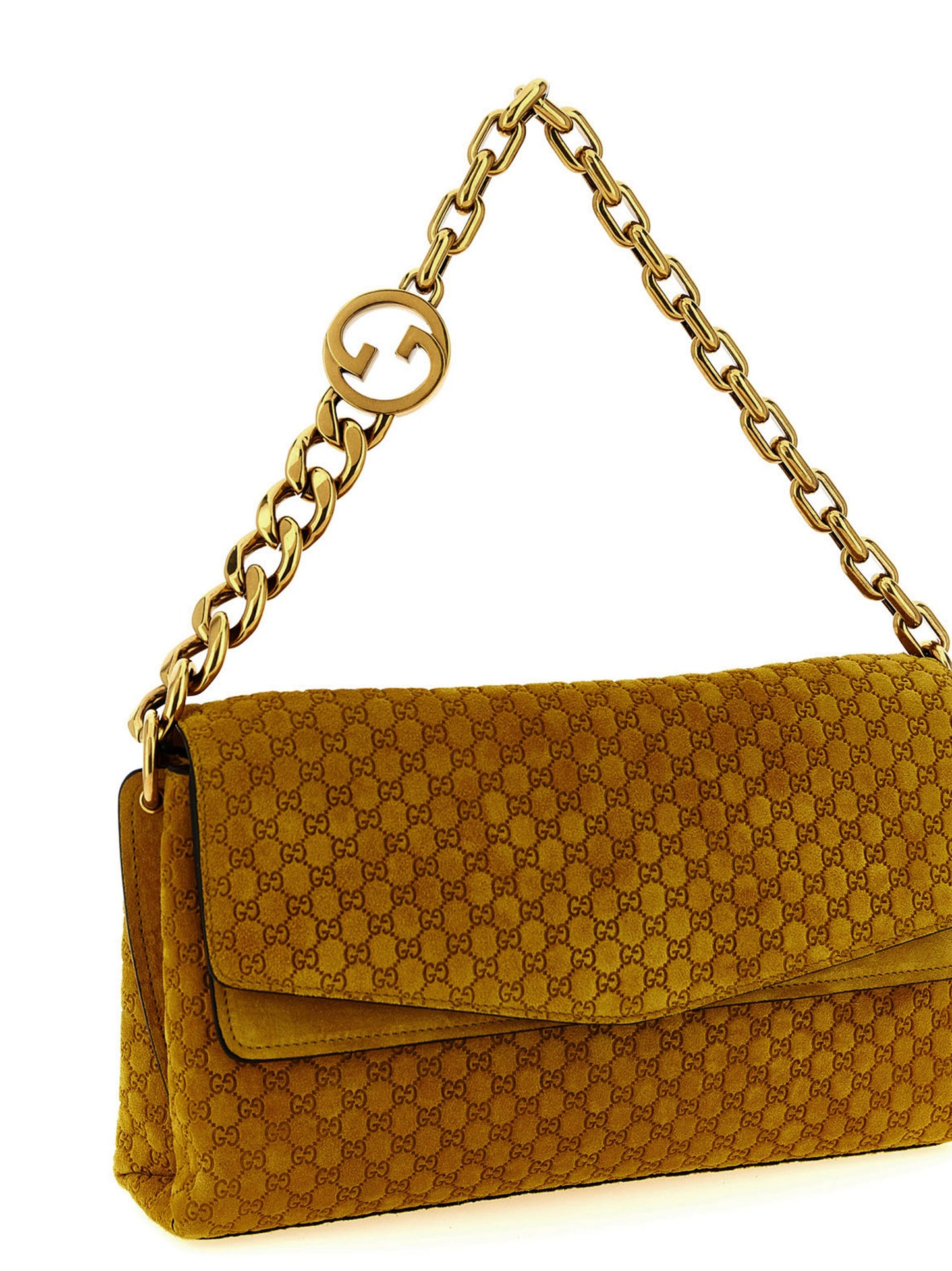 Gucci Bicolor Calfskin Shoulder Bag