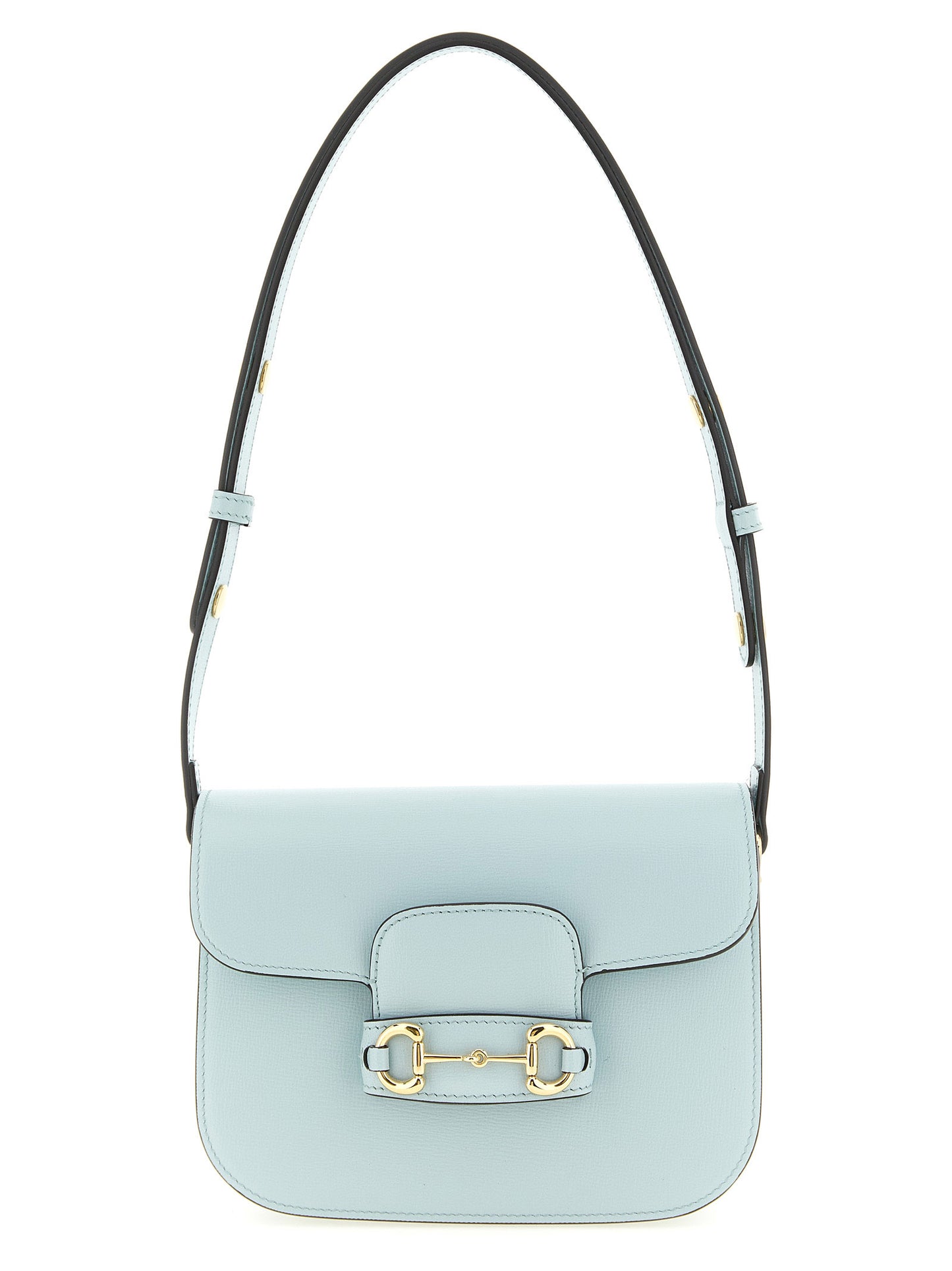 Gucci Blue Calfskin Shoulder Bag