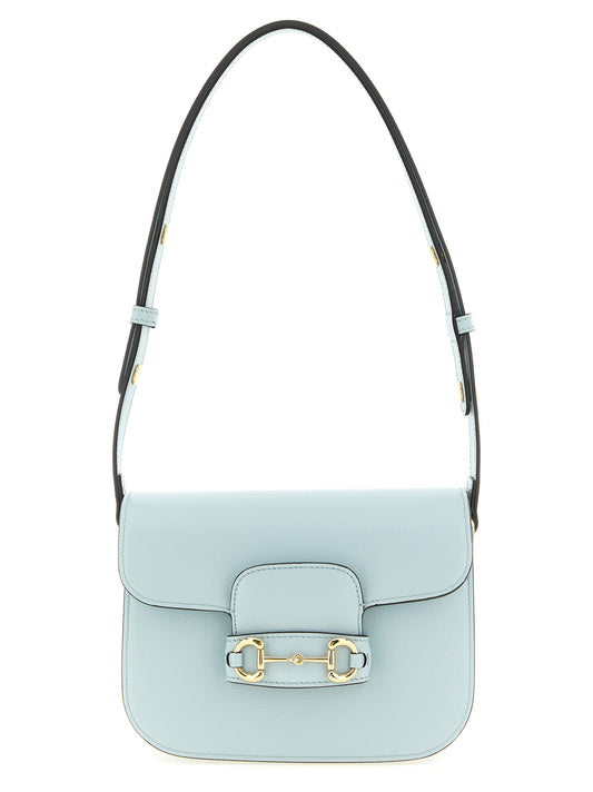 Gucci Blue Calfskin Shoulder Bag