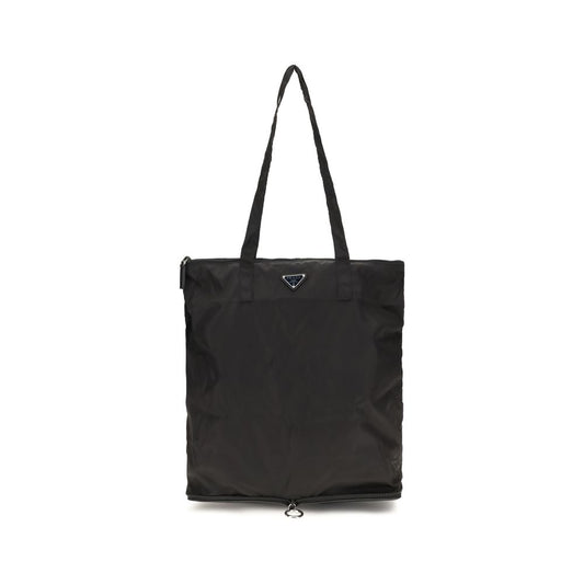 Prada Black Calf Leather Bos Taurus Shoulder Bag