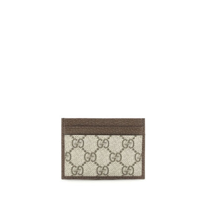 Gucci Brown Polyethylene Cardholder