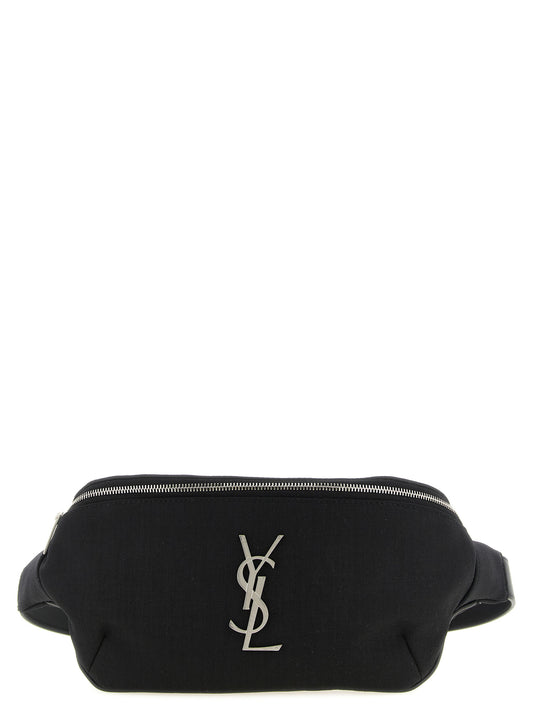 Saint Laurent Black Lamb Leather Crossbody Bag