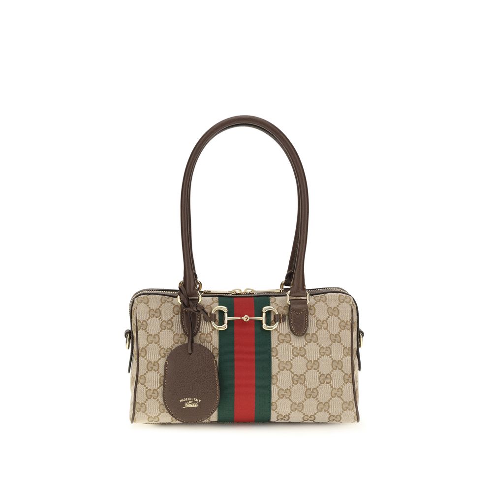 Gucci Beige Fabric Handbag