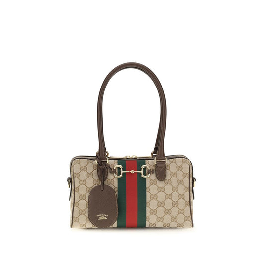Gucci Beige Fabric Handbag