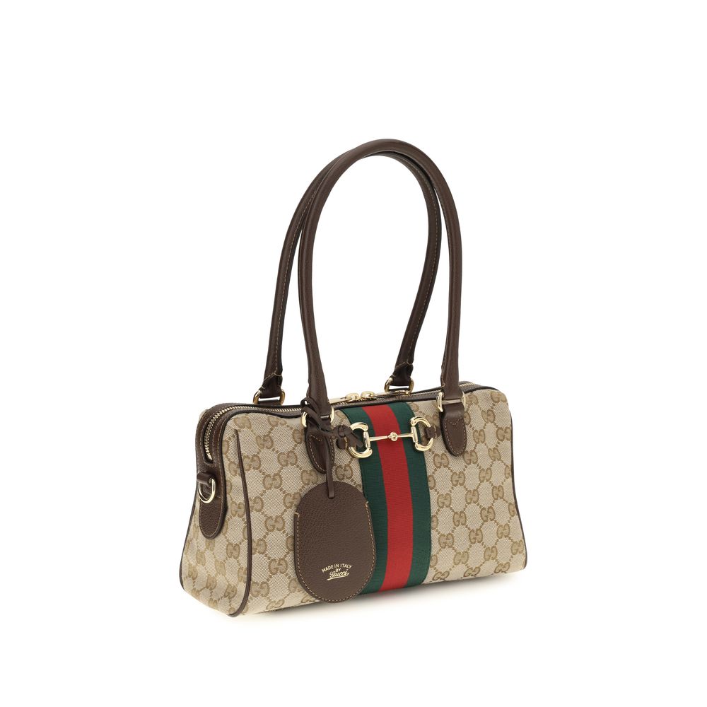 Gucci Beige Fabric Handbag