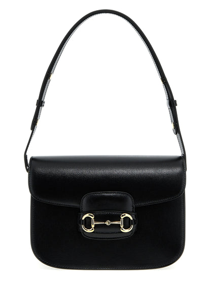 Gucci Black Leather Shoulder Bag