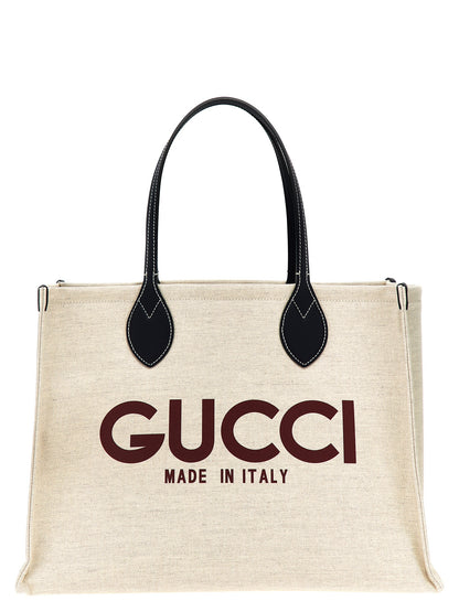 Gucci Beige Polyethylene Tote Bag