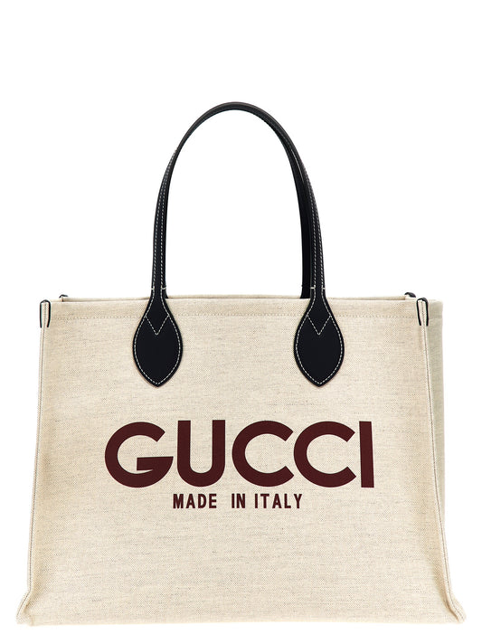 Gucci Beige Polyethylene Tote Bag