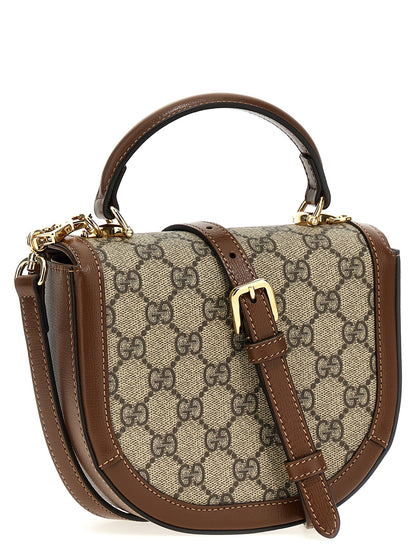 Gucci Brown Polyethylene Handbag