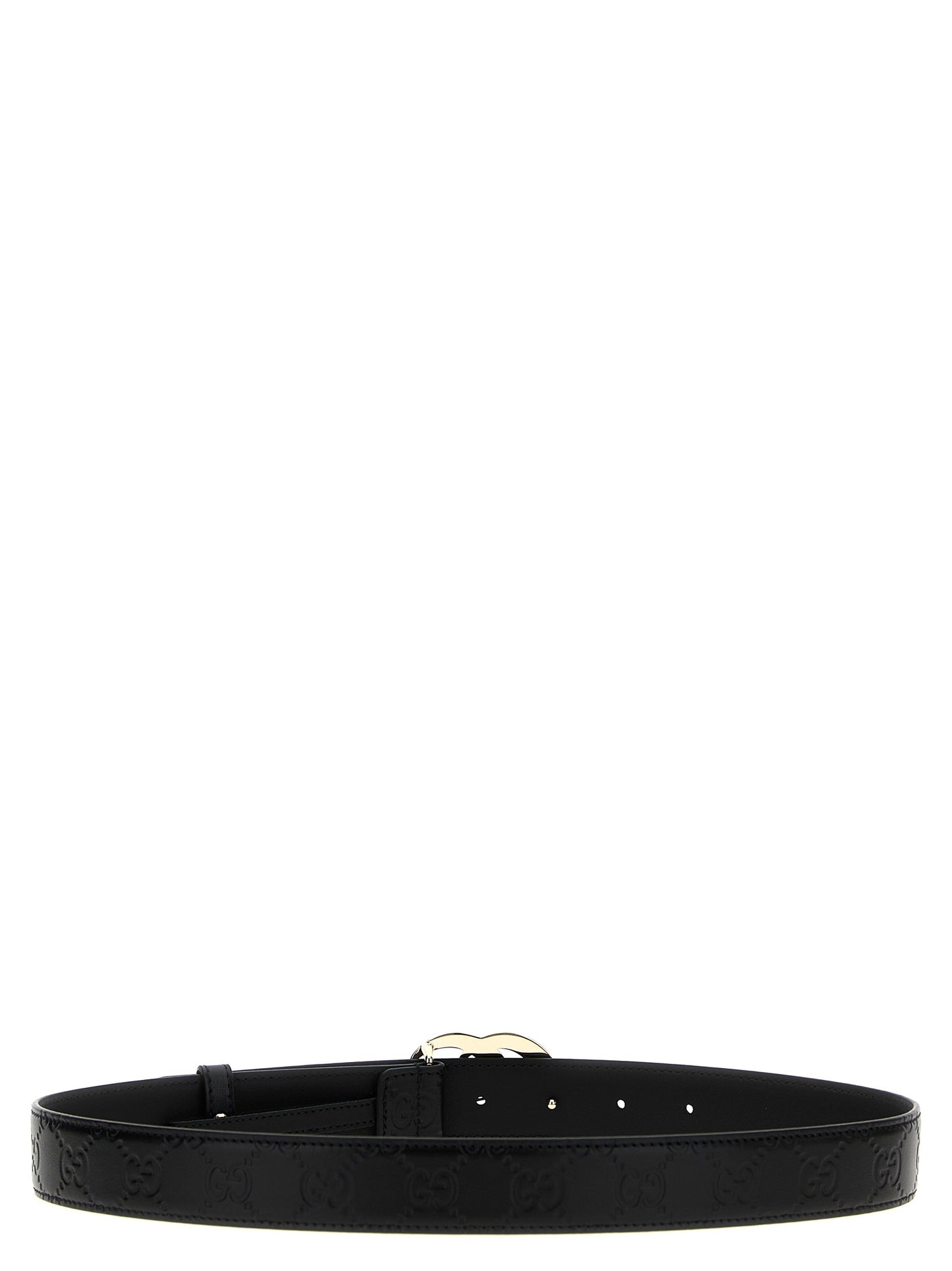 Gucci Black Calfskin Regular Belt