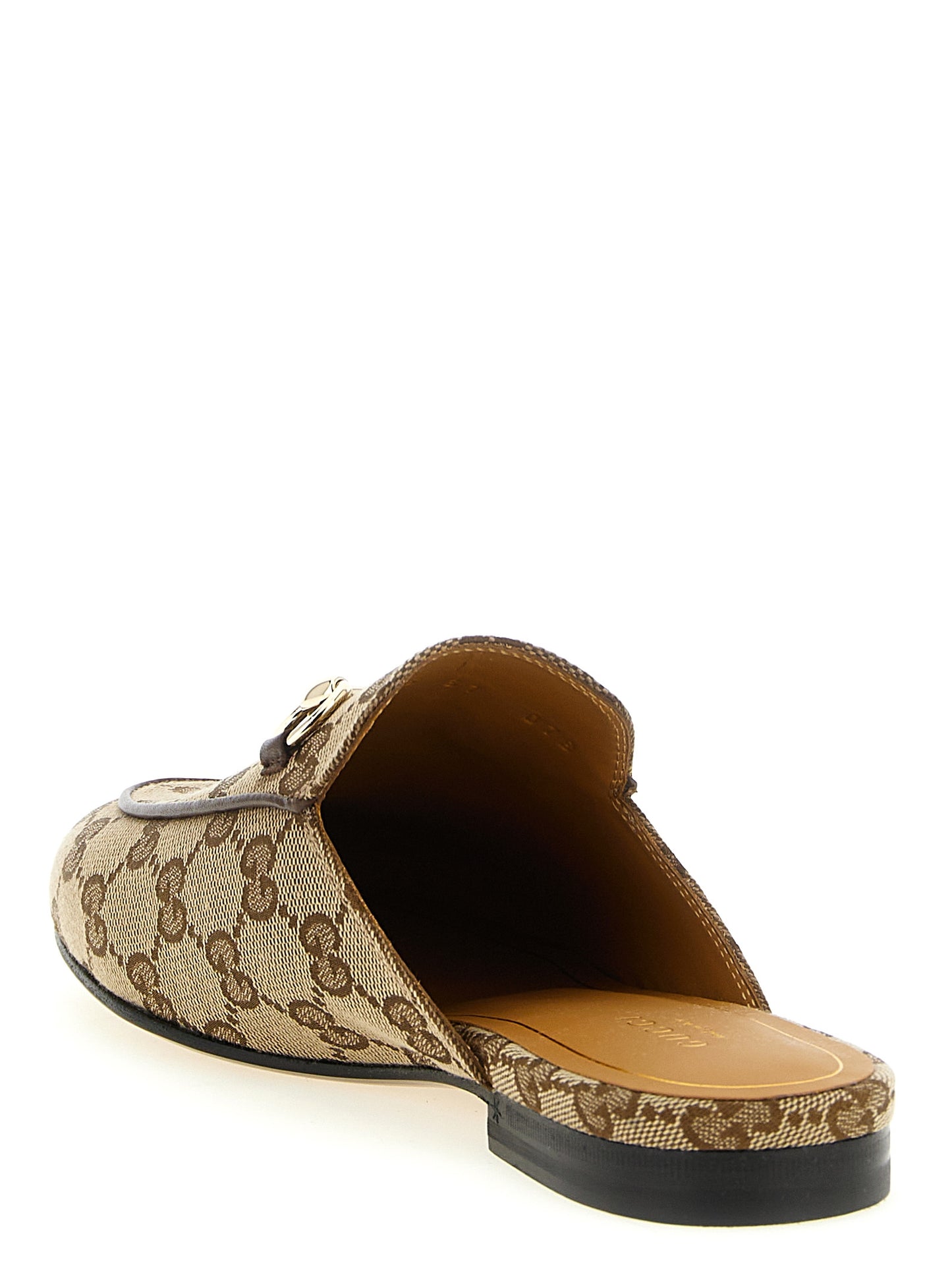 Gucci Beige Polyester Mules